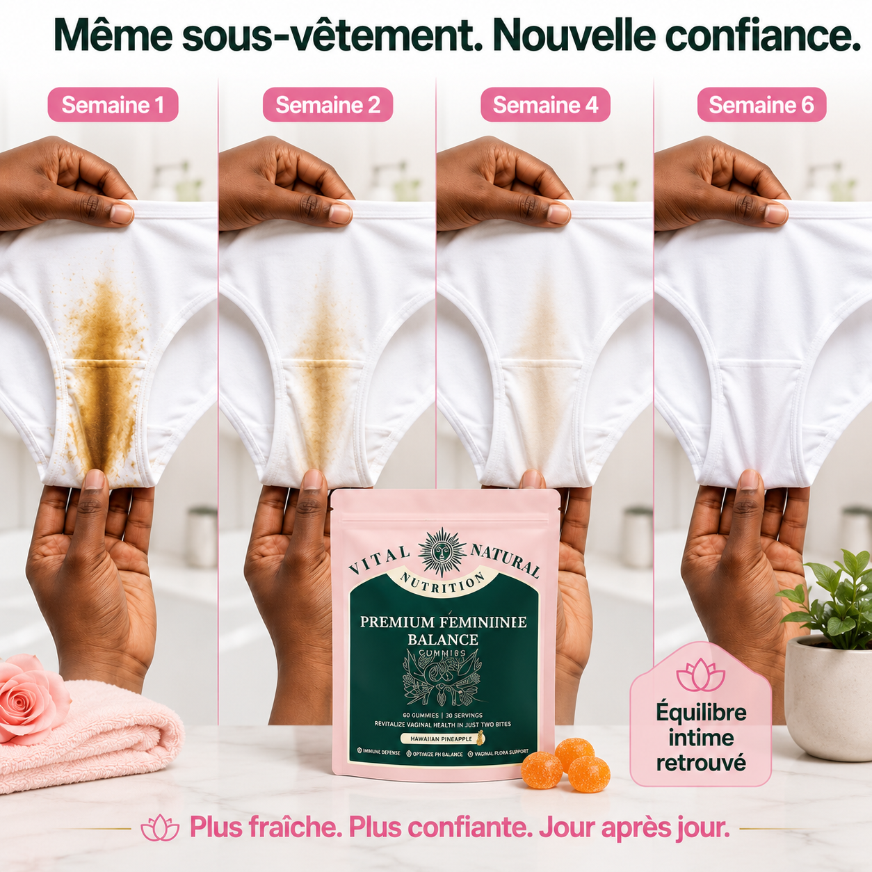 Gummies Équilibre Féminin - Ananas