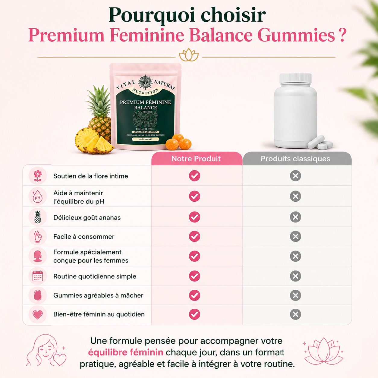 Gummies Équilibre Féminin - Ananas