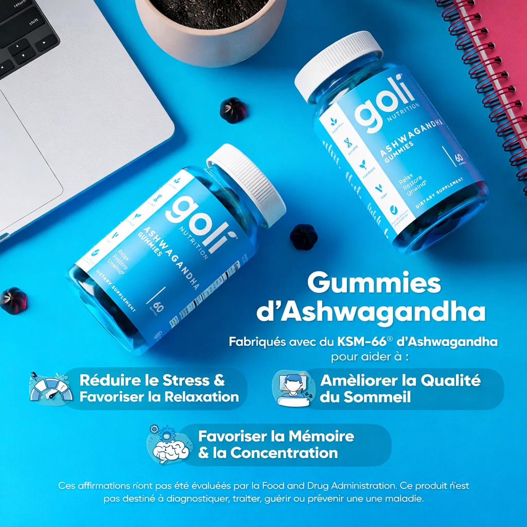 Goli Ashwagandha : Le n°1 Anti-Stress enfin disponible au Maroc