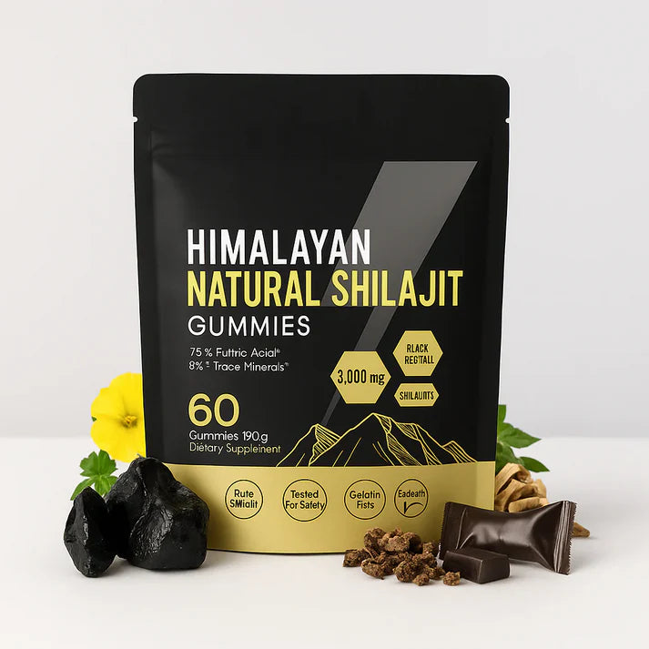 Gummies Shilajit de l’Himalaya – L’Énergie Ancienne pour votre Corps