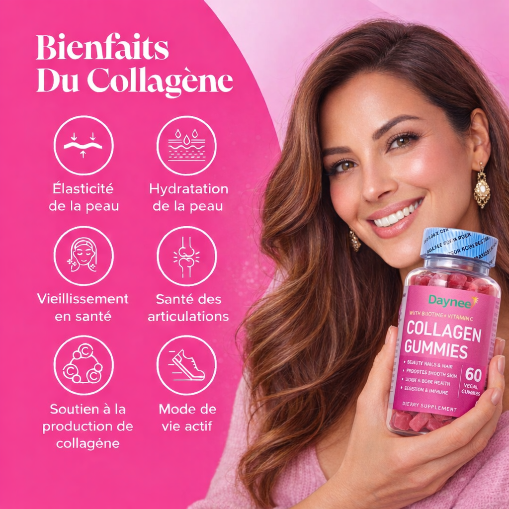 Gummies Collagène – Beauté & Vitalité