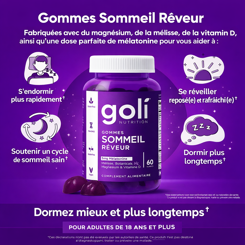 Goli Sleep : La solution n°1 pour un sommeil profond au Maroc