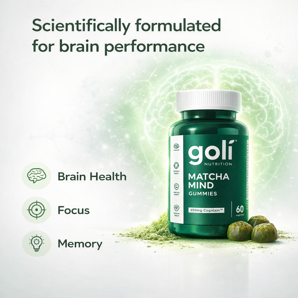 Goli Matcha Mind – La solution n°1 au Maroc pour performance mentale et focus naturel