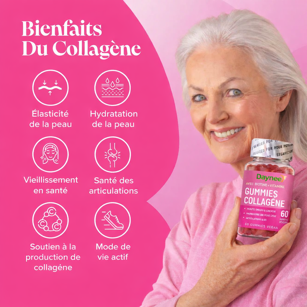 Gummies Collagène – Beauté & Vitalité