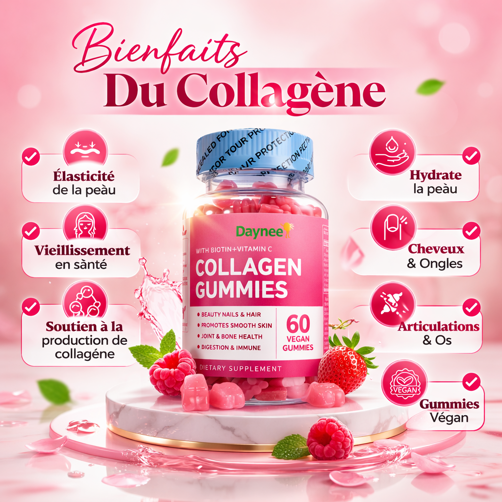 Gummies Collagène – Beauté & Vitalité