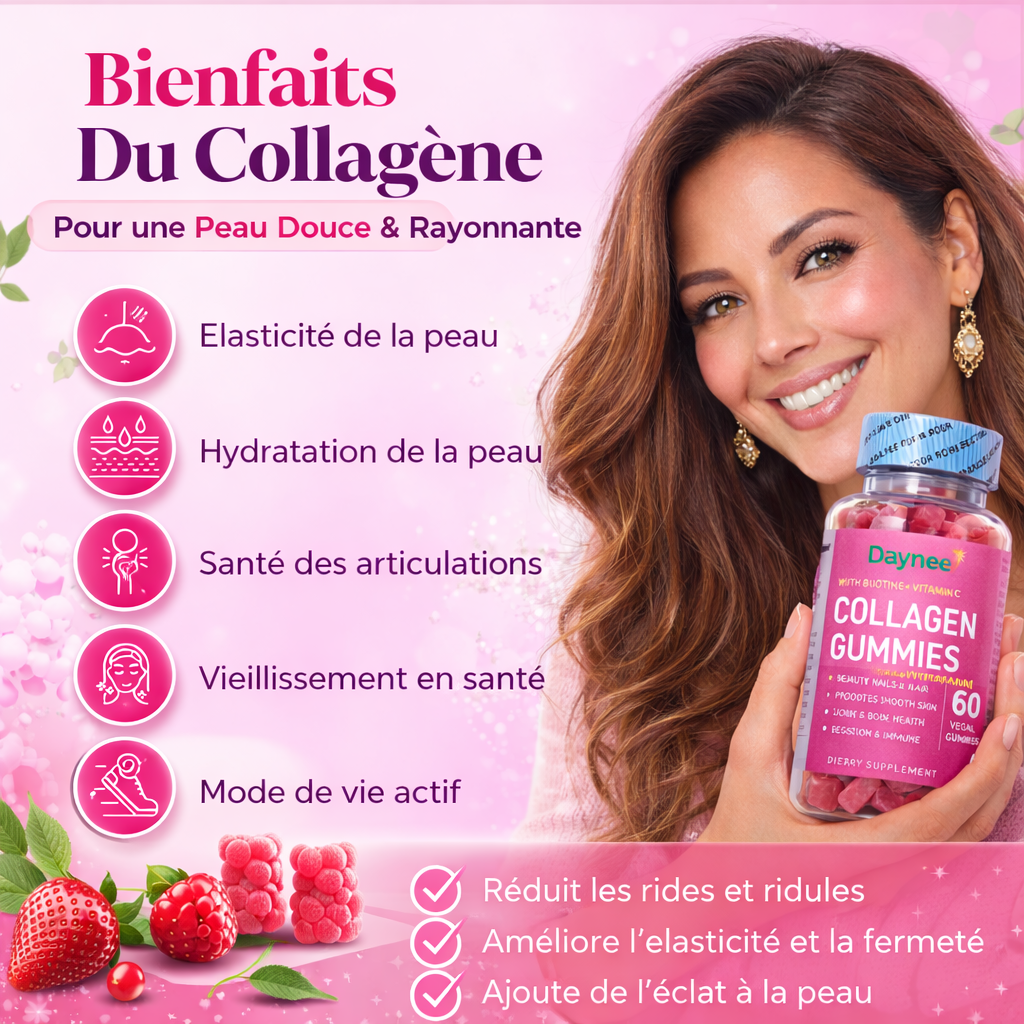Gummies Collagène – Beauté & Vitalité