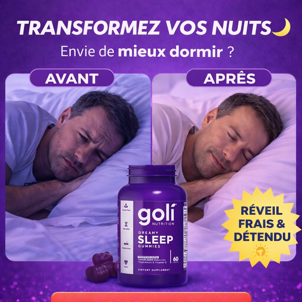 Goli Sleep : La solution n°1 pour un sommeil profond au Maroc