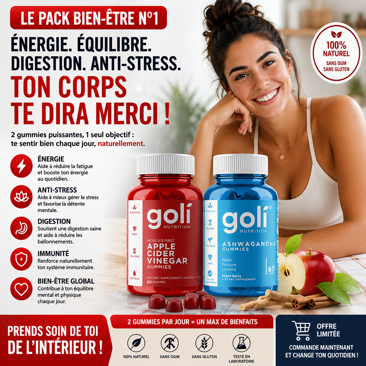 LE PACK BIEN-ÊTRE N°1 : FERTILITY • Énergie • Équilibre • Digestion • Gestion du stress
