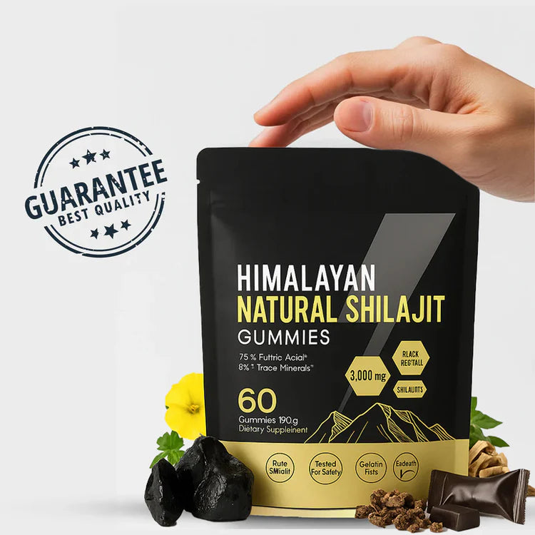 Gummies Shilajit de l’Himalaya – L’Énergie Ancienne pour votre Corps